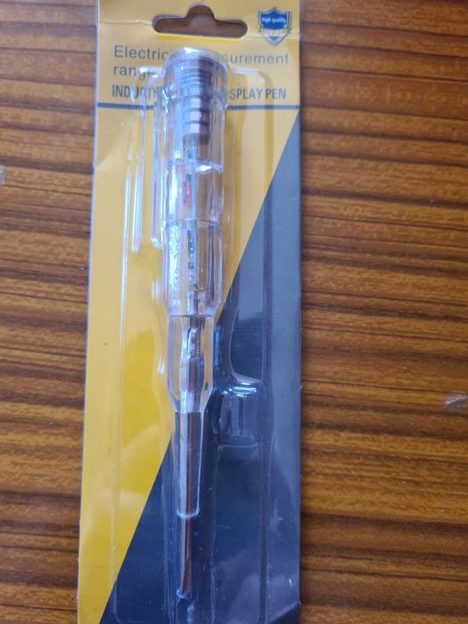 Tester próbnik wykrywacz napięcia 12 - 240V. Dwie diody LED.