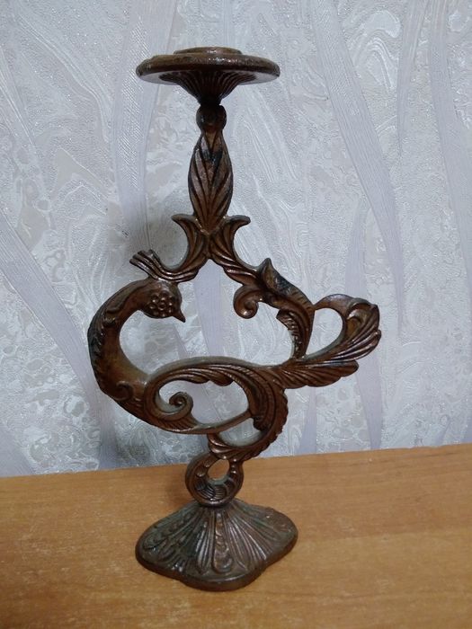 Подсвечник ссср.Олень.