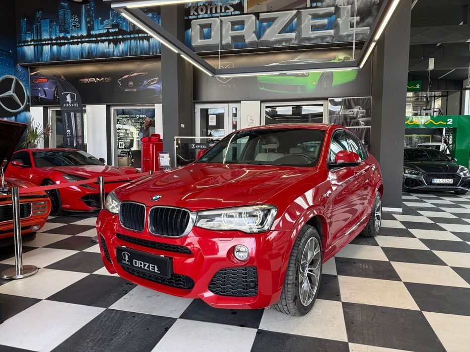 BMW X4 SalonPl/Serwisowany/MPakiet/Navi/Podg.Fotele/Kam.Cofania/Tempomat/BT