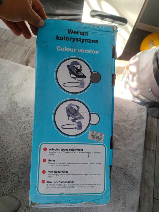 Baby Mix Leżaczek elektroniczny 360'