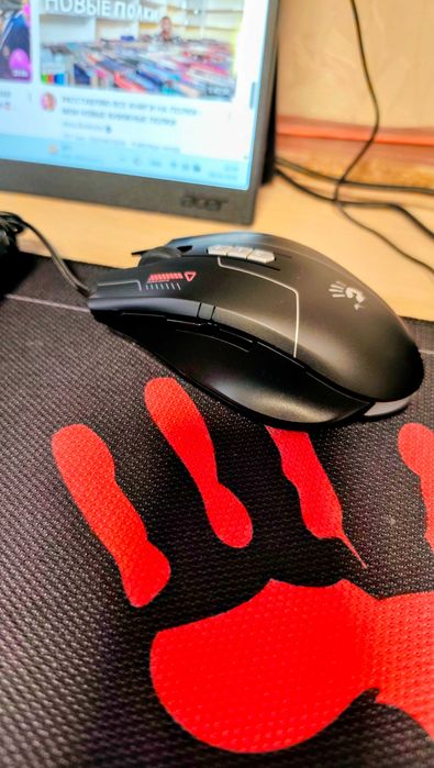 Мышь A4Tech Bloody ES7 Panda