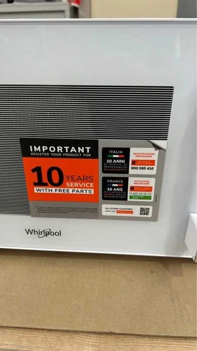 Whirlpool - MWP 254 W - microondas novo