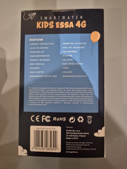 Smartwach KIDS ESSA 4G