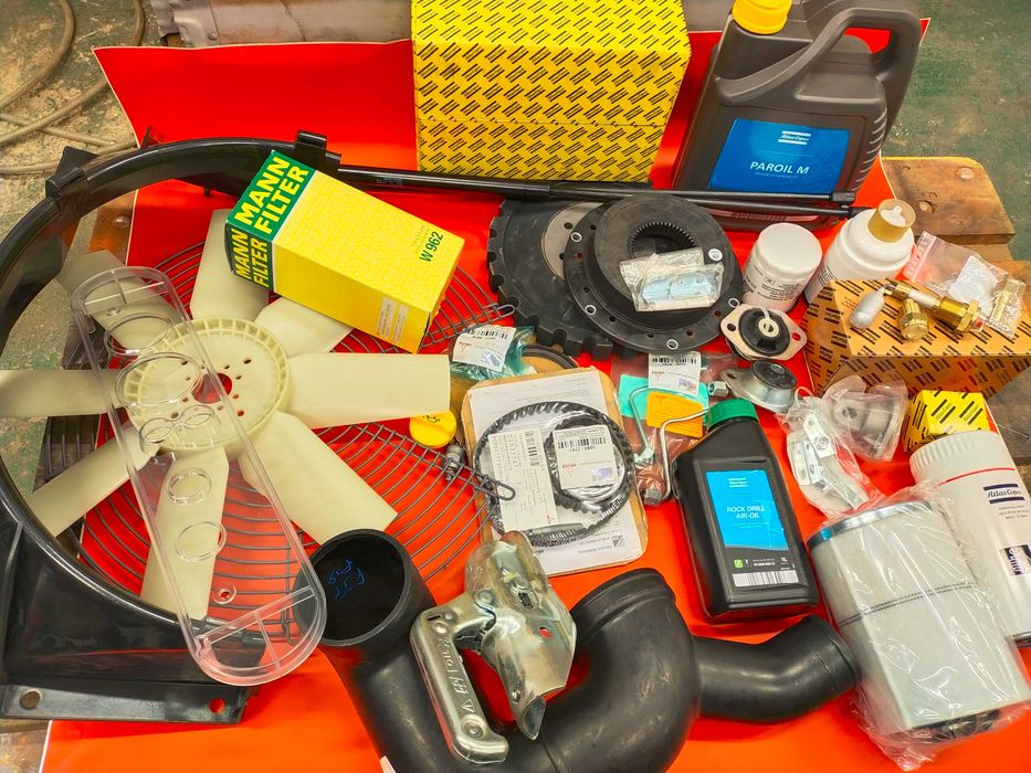 Naprawa serwis remont - sprężarek śrubowych spalinowych