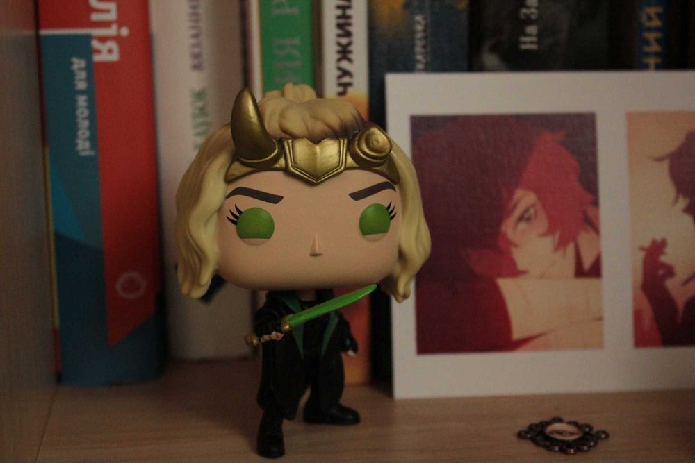 Колекційна фігурка Funko POP Marvel Loki Сильвія (світиться у темряві)