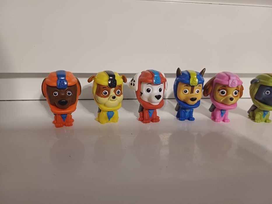 Psi Patrol figurki wodne komplet 6 sztuk