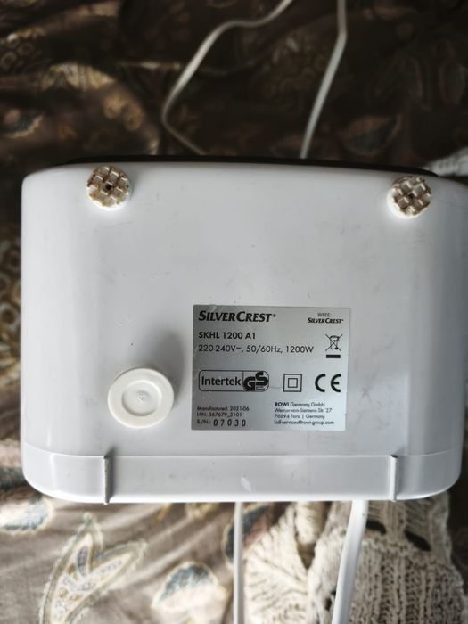 Aquecedor Silvercrest
