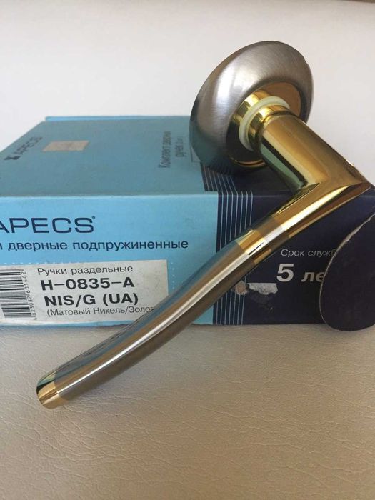 Ручки дверные APECS, накладки, фиксаторы, защелки