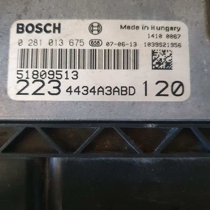 Блок управления двигателем фиат добло 1.9 мультиджет 2007 мозги