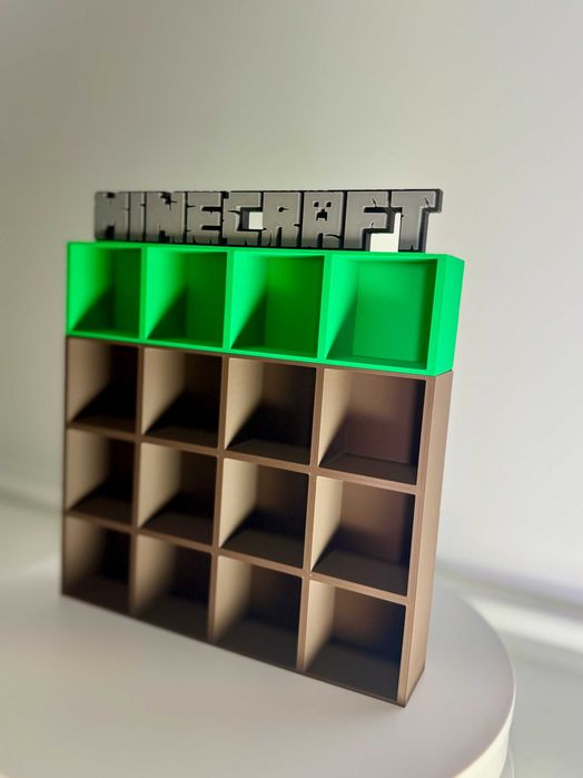 ‼️ЗРУЧНА поличка для фігурок кіндер Minecraft Стенд Підставка Майнкраф