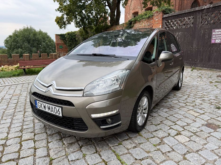 Citroën C4 Picasso PEŁNA HISTORIA SERWISOWA Dwa Kluczyki Zadbany Czujniki Parkowania