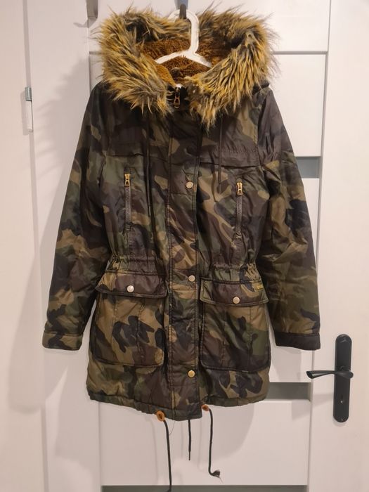 Kurtka zimowa moro parka