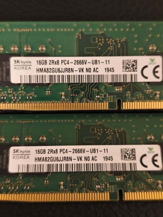 Memória RAM DDR4 32GB kit ( 2x16GB)