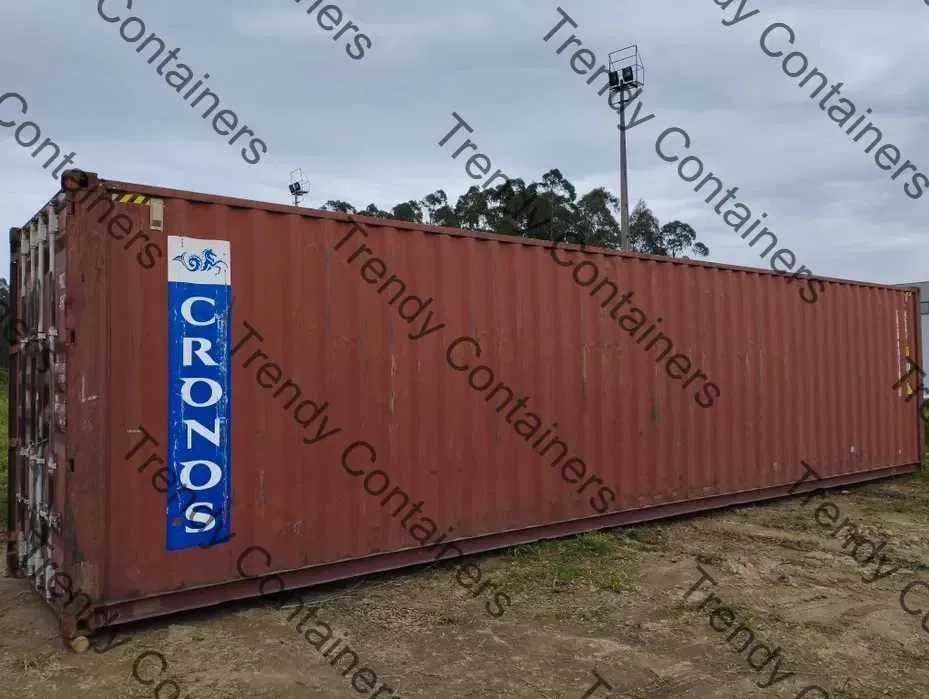 Contentor Marítimo 40HC 12 metros – Altura Extra