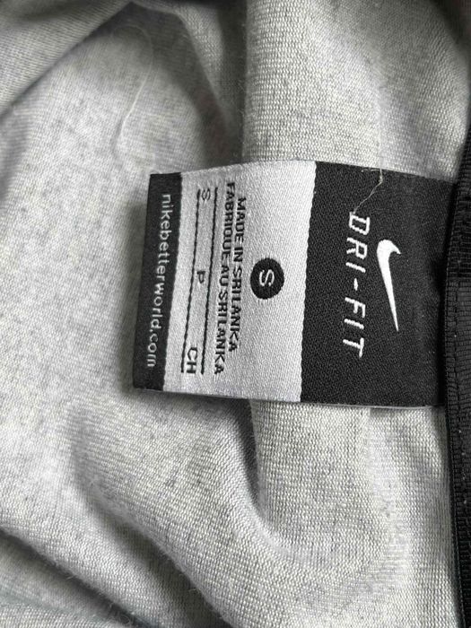 Nike dri-fit  oryginał bluza szara sportowa bawełna S rozpinana