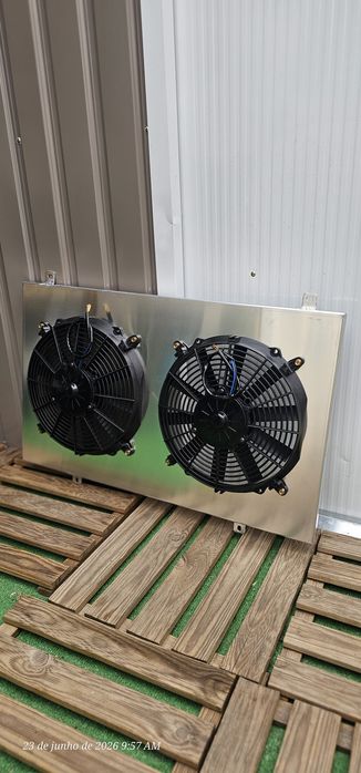 Suporte com 2 ventoinhas elétricas Patrol