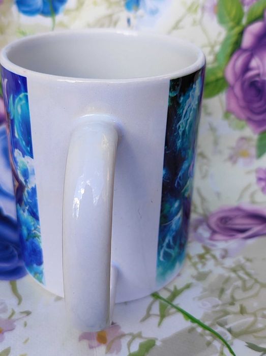 Чашка аниме чашка Геншин Нёвиллет Neuvillette Genshin impact Невиллет