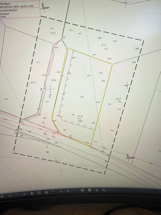 Działka DOBROSZÓW gm. Chojnów