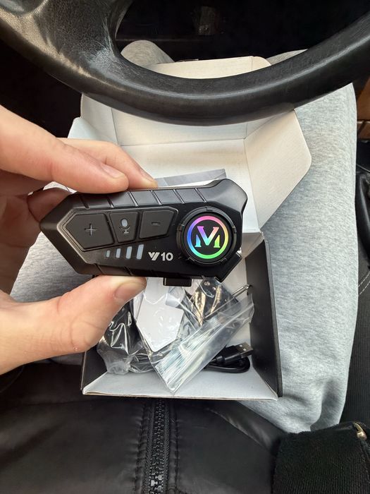 Мотогарнітура на шолом