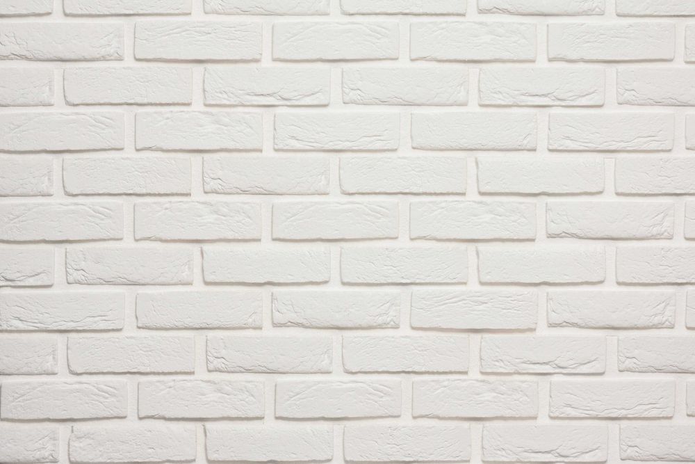 Kamień dekoracyjny Ścienny Biały Nowoczesny Gipsowy Mattone Bianco
