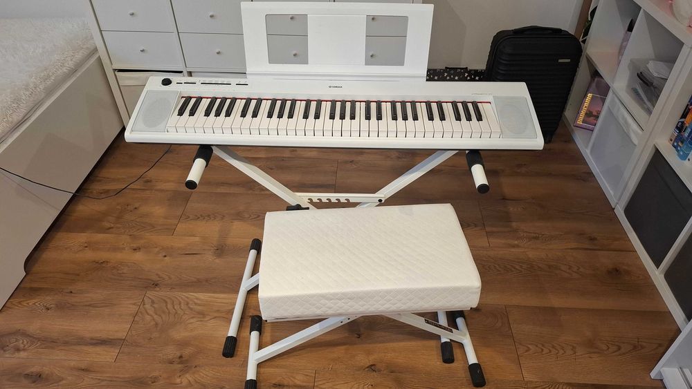 Pianino cyfrowe Yamaha Piaggero NP-12 WH Zgorzelec • OLX.pl