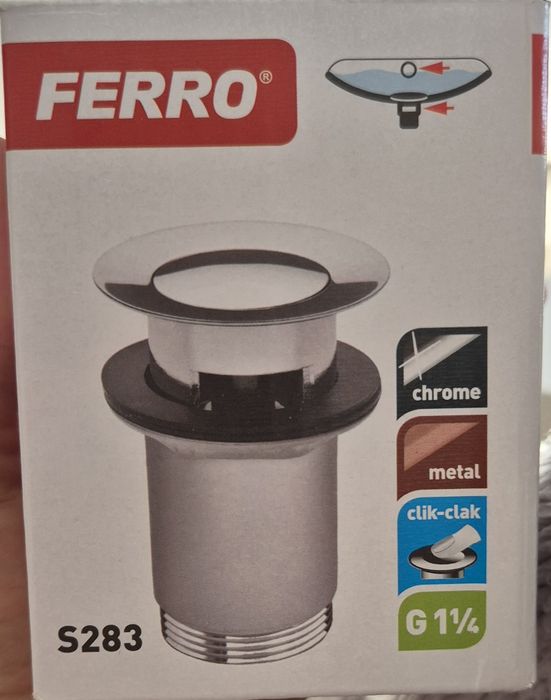Korek do umywalki  Ferro S 283