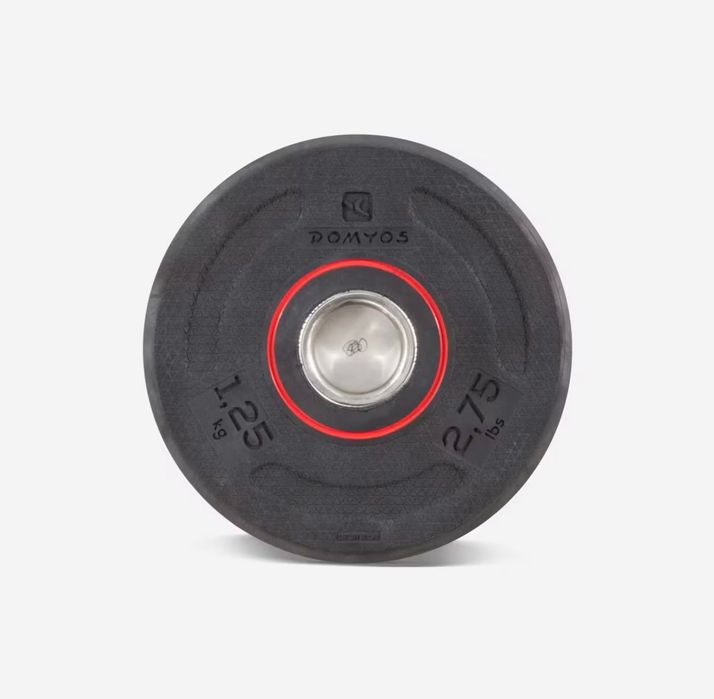 Conjunto de musculação com barra e pesos — Decathlon