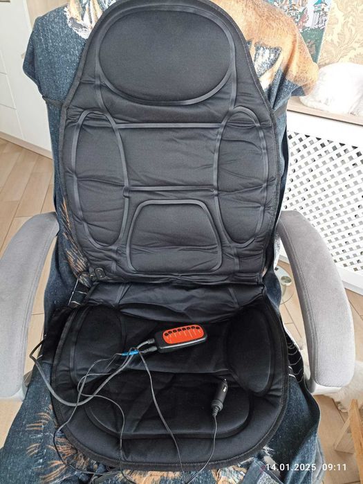 Продам массажную накидку для автомобиля , офиса