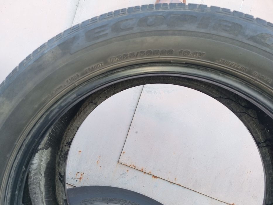 Bridgestone P255/50 R20  4шт,  протектор 4.7 мм