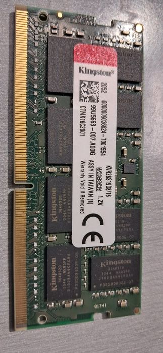Kingston 16 GB SO-DIMM DDR4 2400 MHz (KVR24S17D8/16)