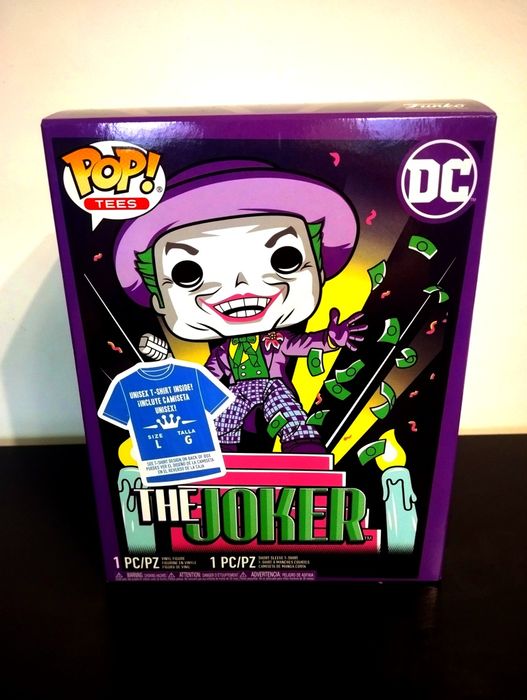 Figurka + koszulka L Funko POP! Joker DC Comics Batman '89 (nowy)
