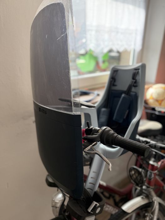 Fotelik przedni rowerowy mini bobike plus mini exclusive