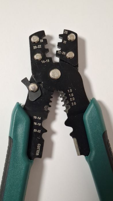 Обжимні клещі(кримпер)+набір наконечників/клем