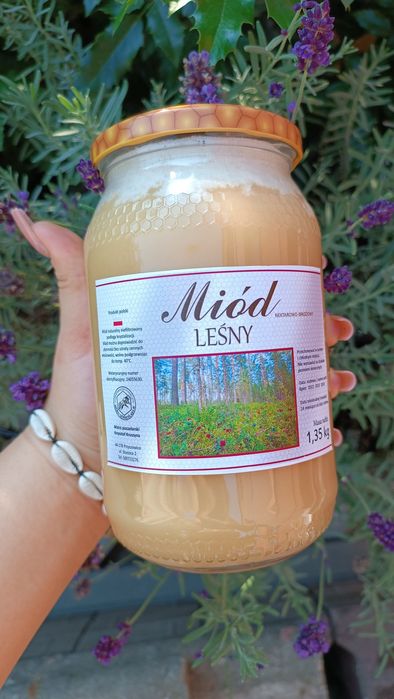 miód pszczeli z własnej pasieki