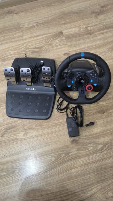 Logitech G29 руль  + педалі +  Logitech Shifter коробка передач.