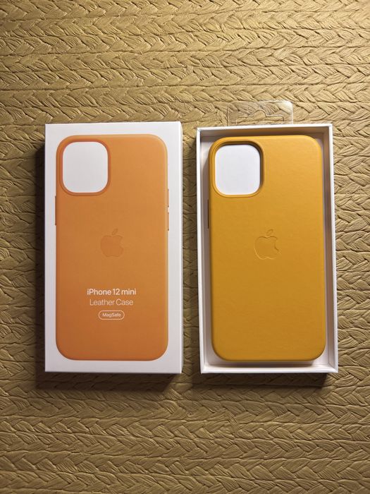 Etui Apple Oryginal do iPhone 12 Mini Leather / skóra z MagSafe