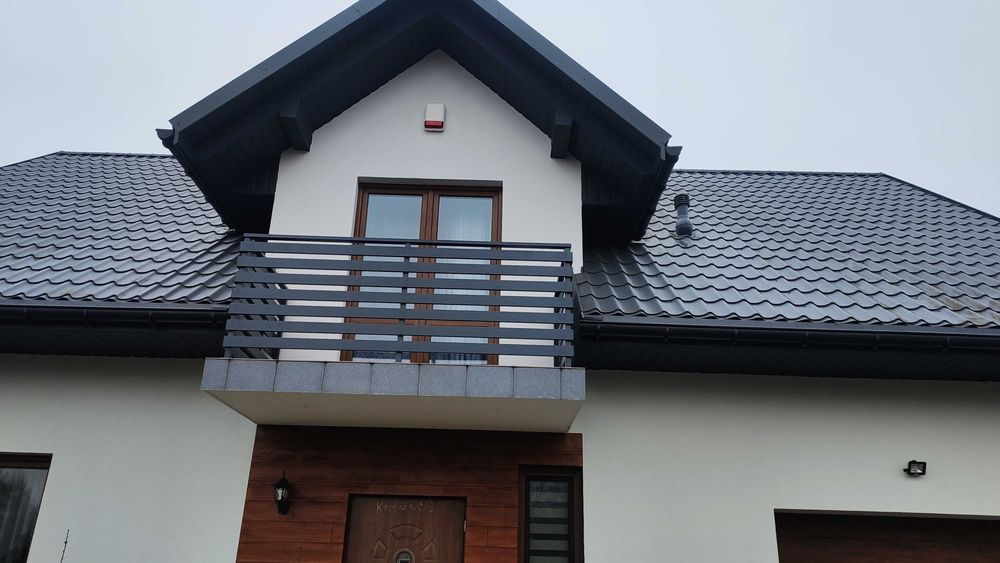 Balustrada balkonowa nowoczesna