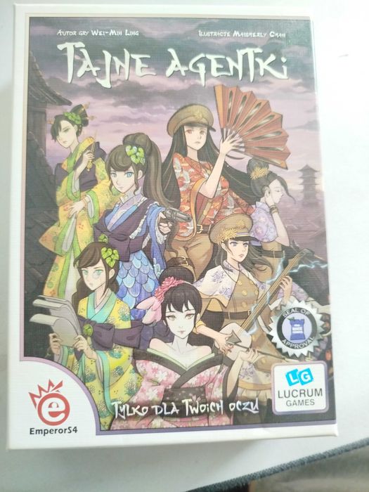 Настільна гра Shadows in Kyoto(Taine Agentki) Правила на польскій