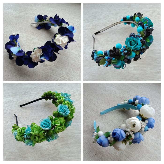 Обруч ободок веночек ягодный