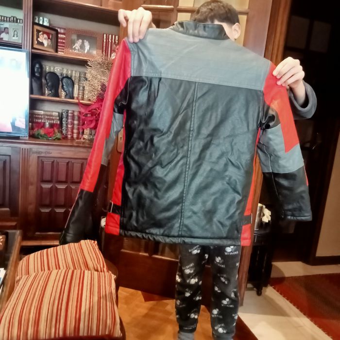 Casaco estilo motocross