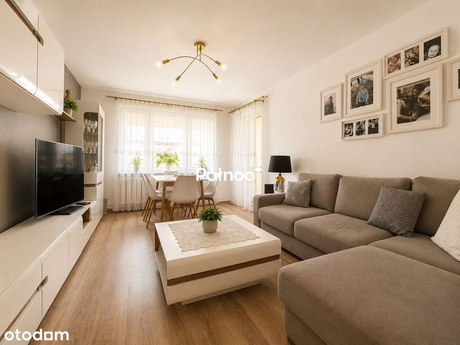 Przestronne 3 pokoje, 62,58 m², Biała Podlaska