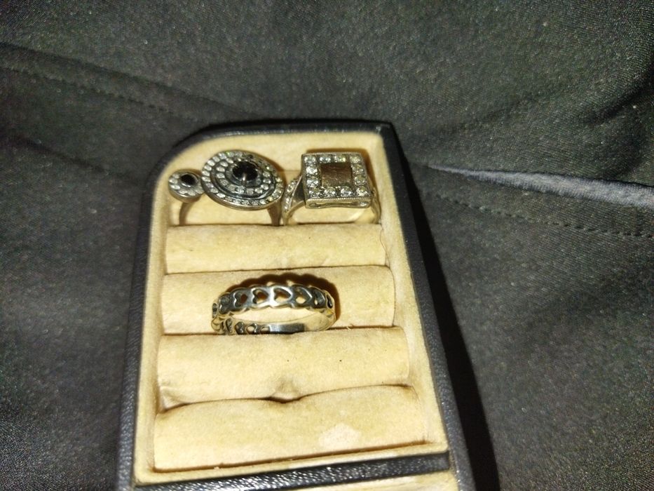 Продам серебряные кольца и серьги, проба 925.