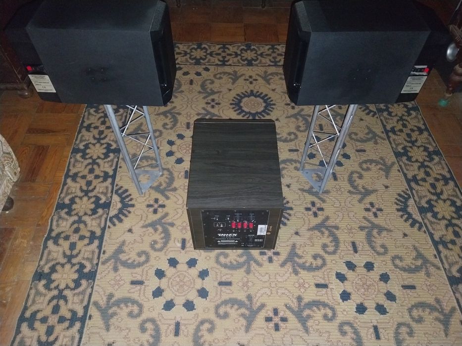 Colunas bose e sub tannoy