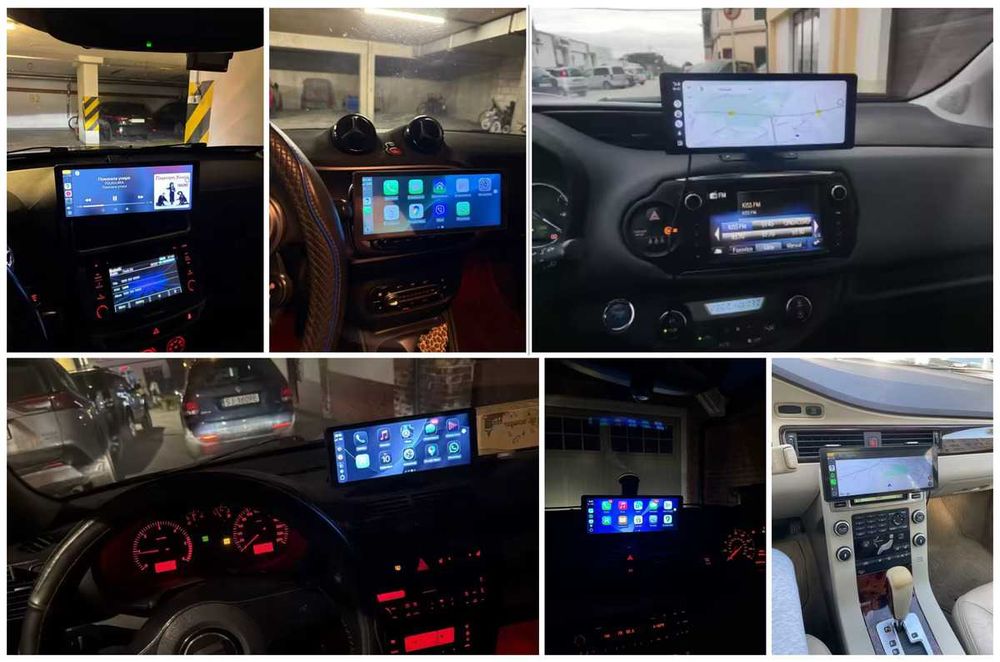Магнітола | мультімедійна система в авто з бездротовим [CarPlay] та [AndroidAuto] | сенсорний 10.26 дюймів IPS 1600*600p HD  + камера заднього огляду