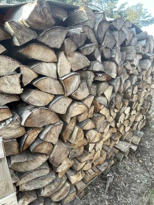 Drewno kominkowe / opałowe - sezonowane - suche - porąbane