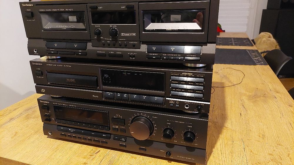 Zestaw stereo Technics
