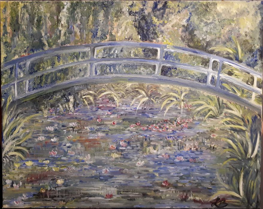 Obraz olejny na płótnie Claude Monet - impresjonizm