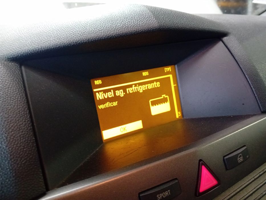 Display / ecrã de informações OPEL Astra H Hatchback (L48)
