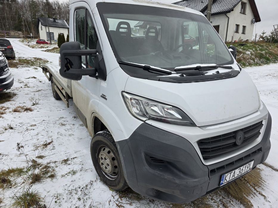 Fiat ducato autolaweta  2.3  bez ad blu nowy najazd
