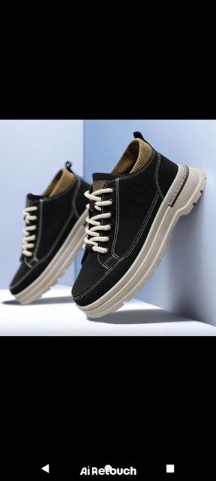 Полуботинки -лоферы мужские без меха